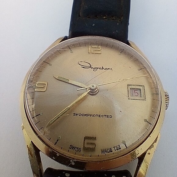 Vintage Men's Ingraham Watch - As Is - Picture 4 of 7